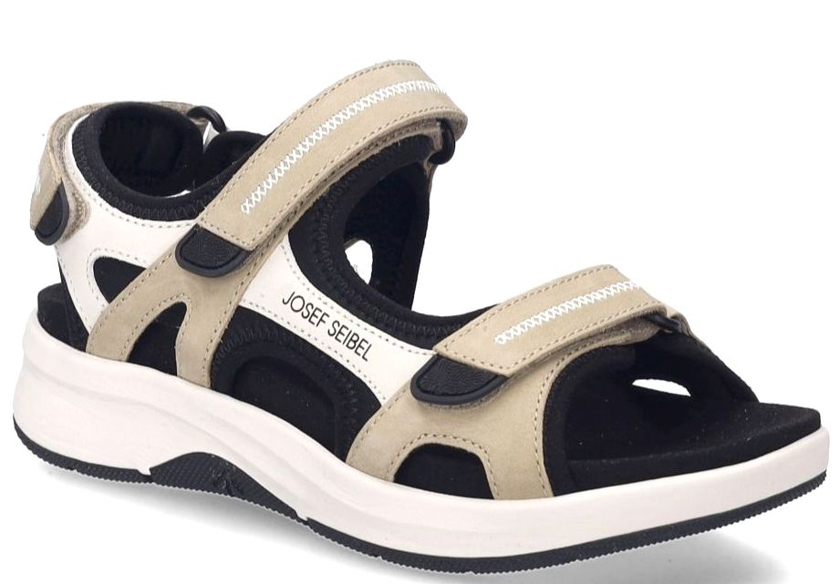 Josef Seibel Women's Estelle 02 Sandals Beige Multi