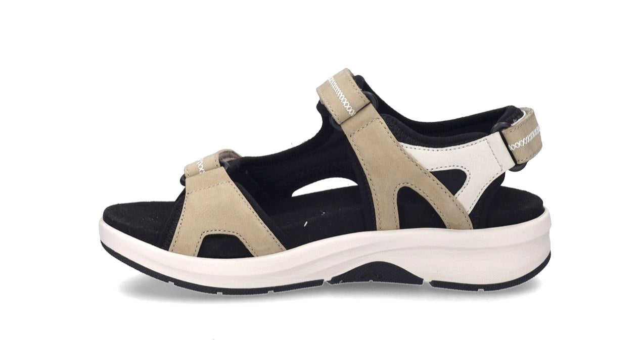 Josef Seibel Women's Estelle 02 Sandals Beige Multi