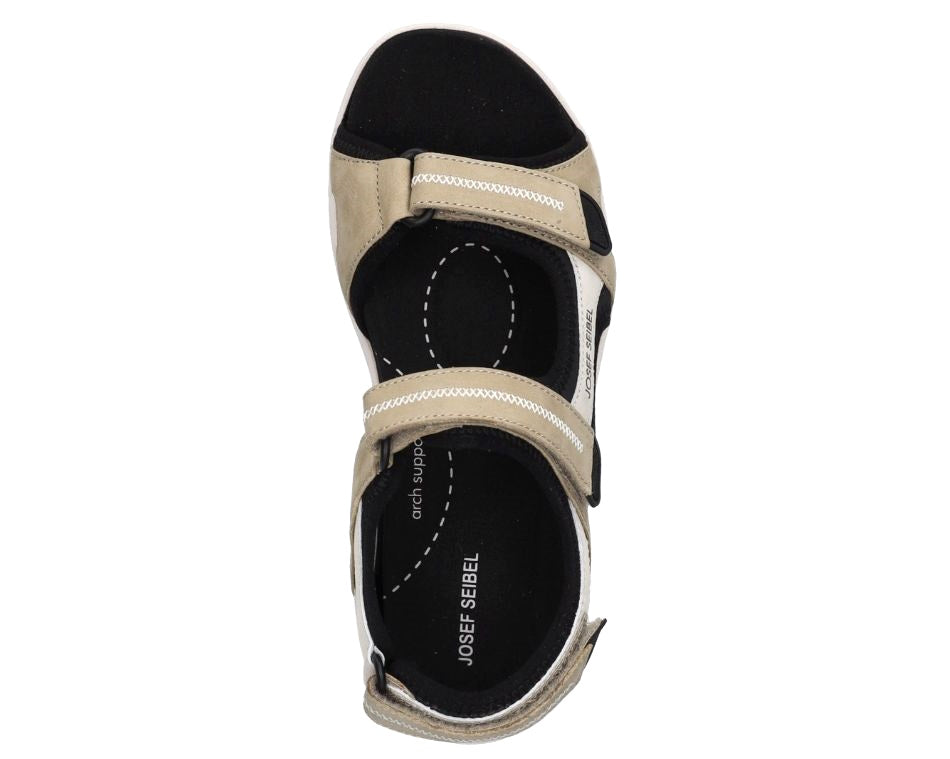 Josef Seibel Women's Estelle 02 Sandals Beige Multi