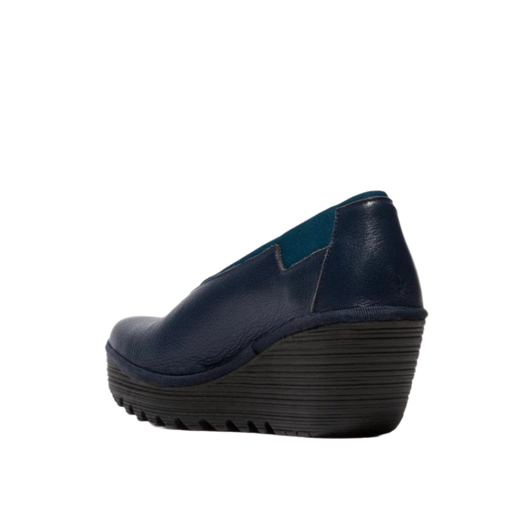 Fly London Women's YOZA438Fly Wedge Shoes Ocean