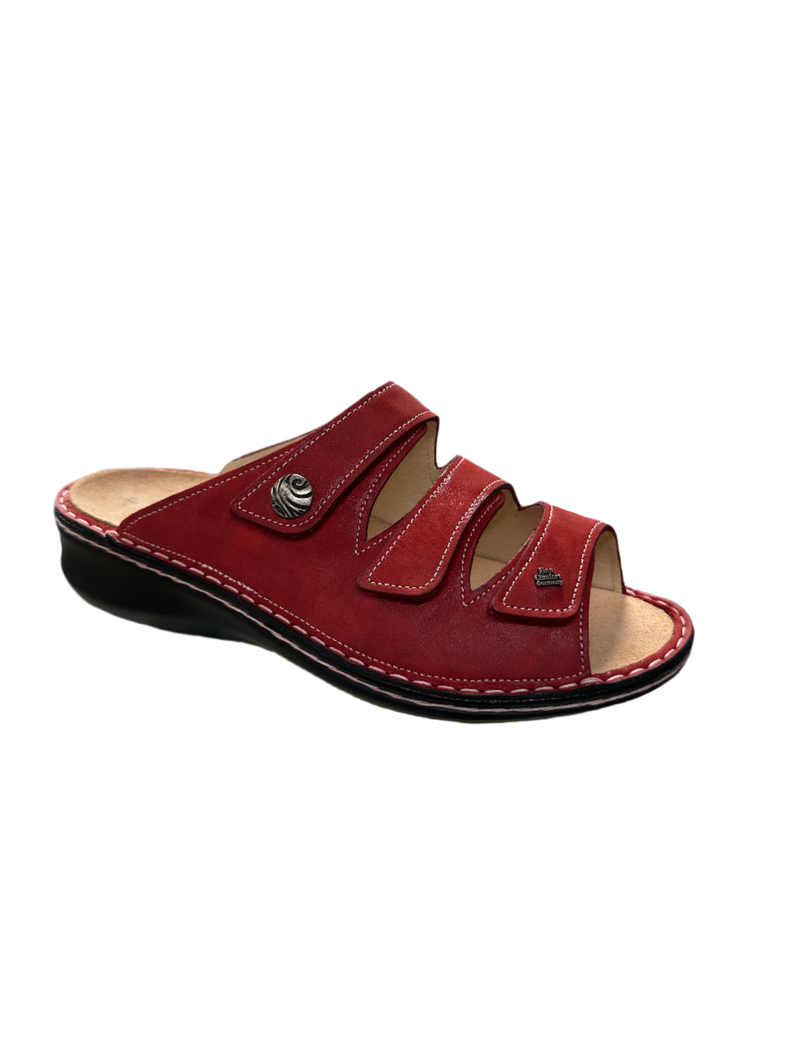 Finn Comfort Women's Carcina Sandals Kennedy Red