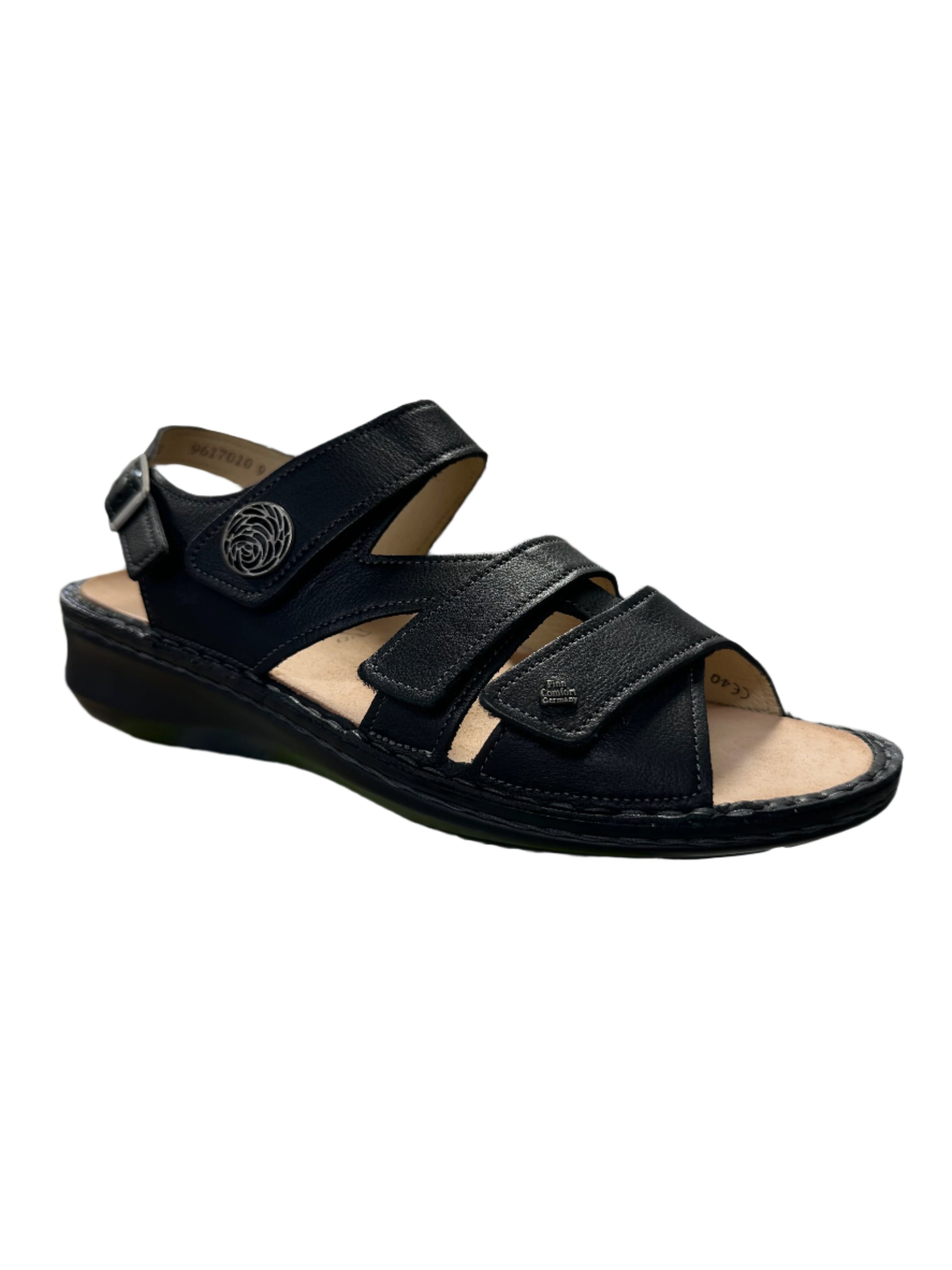 Finn Comfort Women's Vestone Sandals Neymar Black