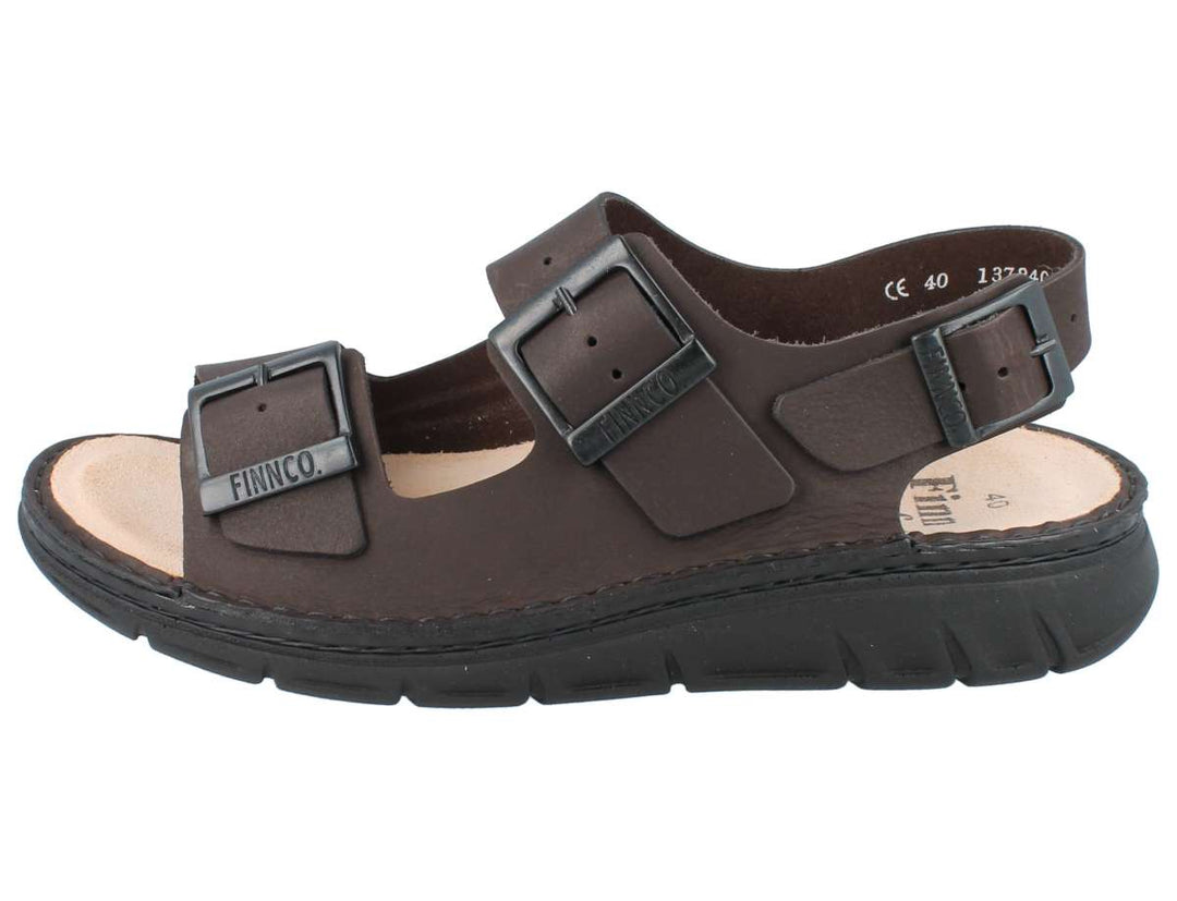 Finn Comfort Men's Nevis-Soft Sandals Western Grizzly