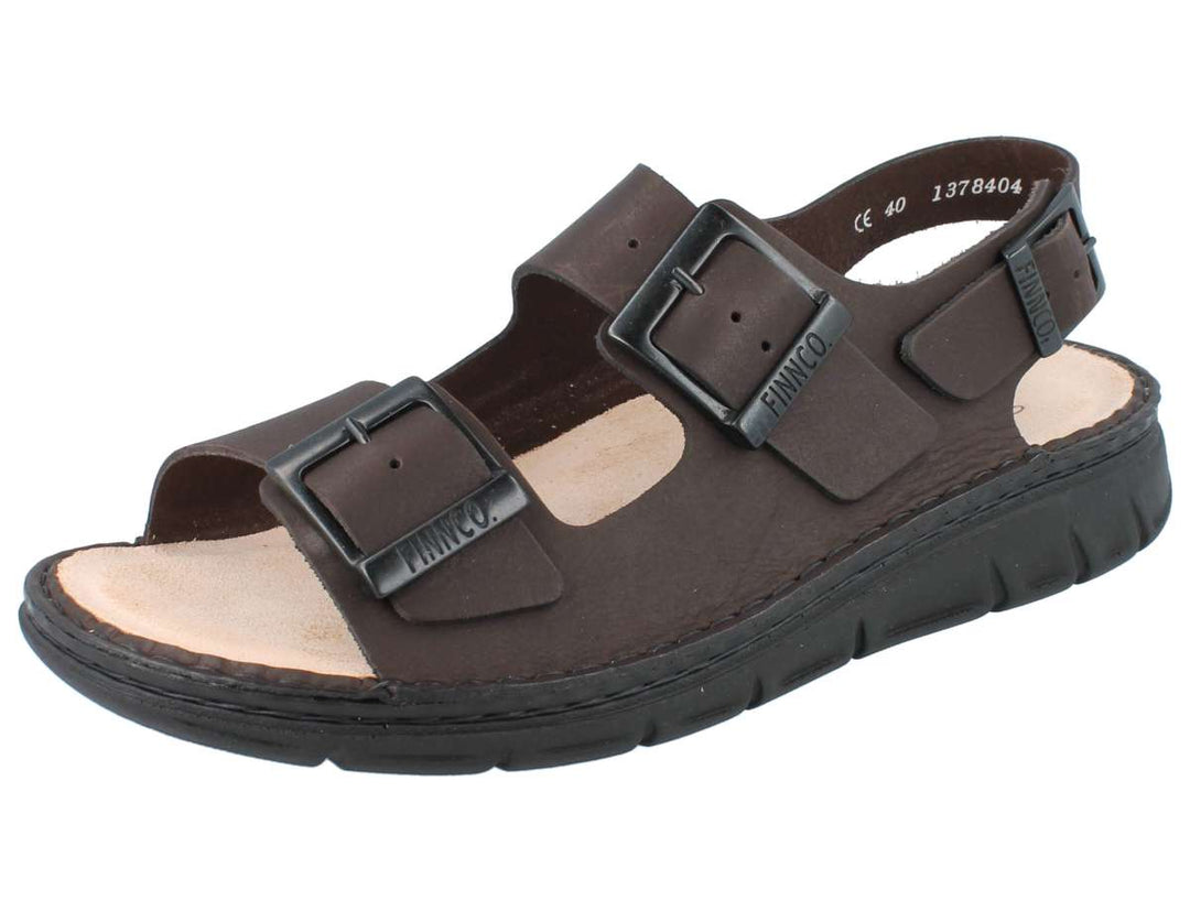 Finn Comfort Men's Nevis-Soft Sandals Western Grizzly