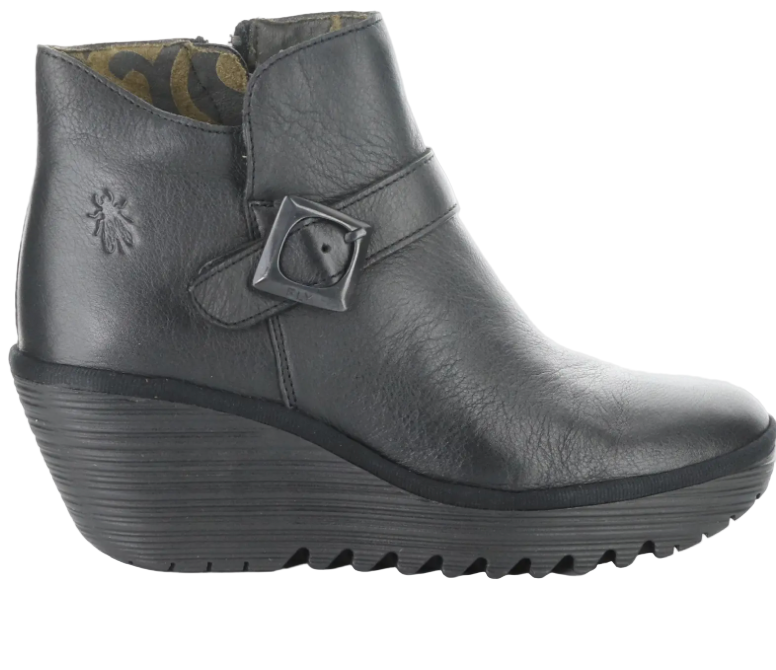 Fly London Women's Yort597Fly Boots Black