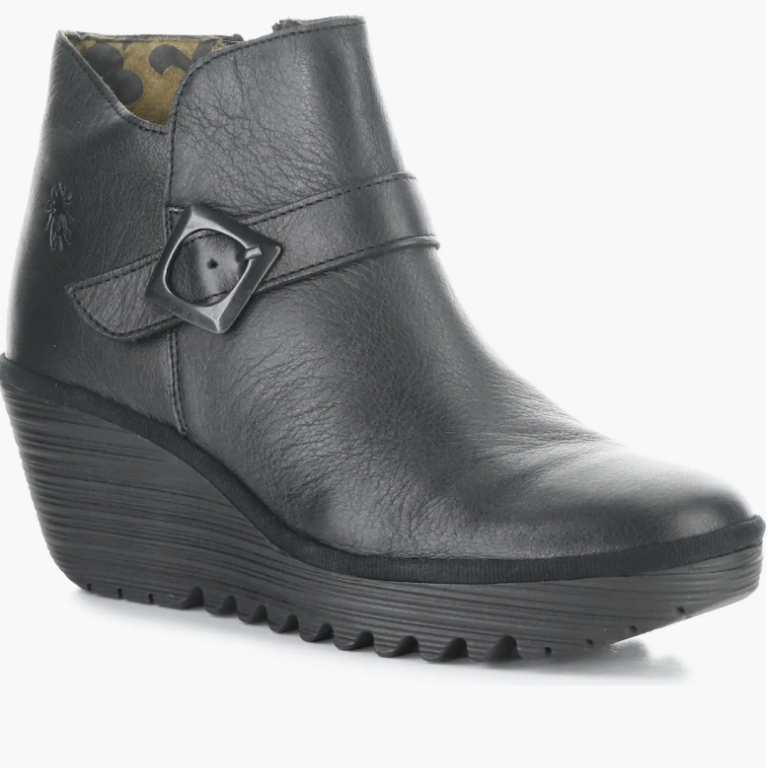 Fly London Women's Yort597Fly Boots Black