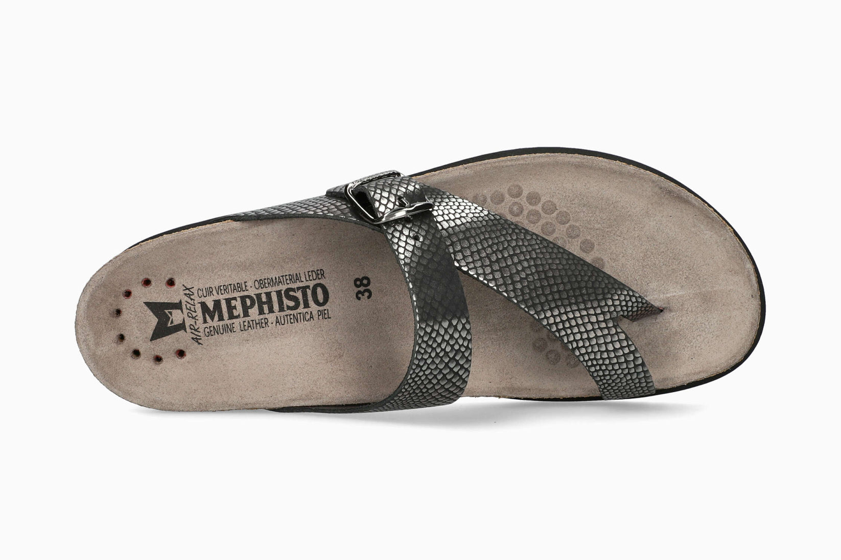 Mephisto Women's Helen Sandals Grey Havana