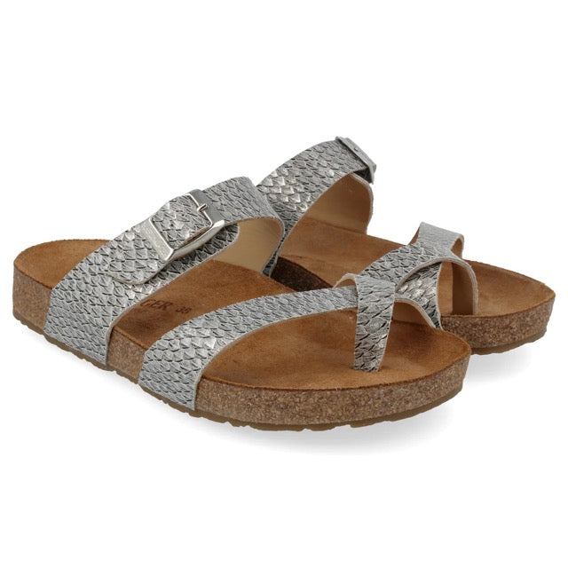 Haflinger Women's Juno Sandals Pine Plata