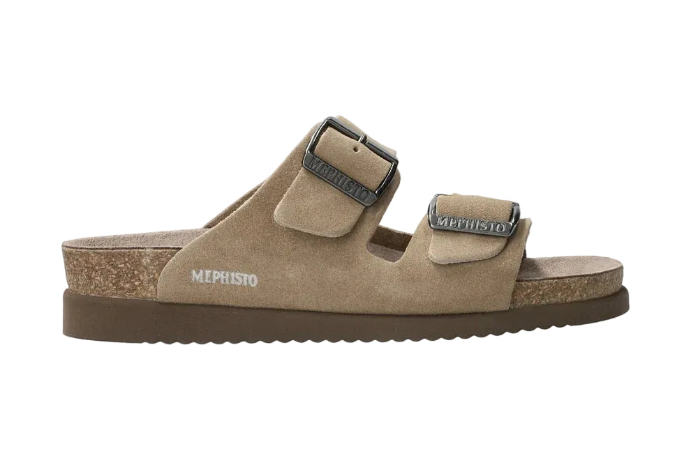Mephisto Women's Hester Sandals Warm Grey