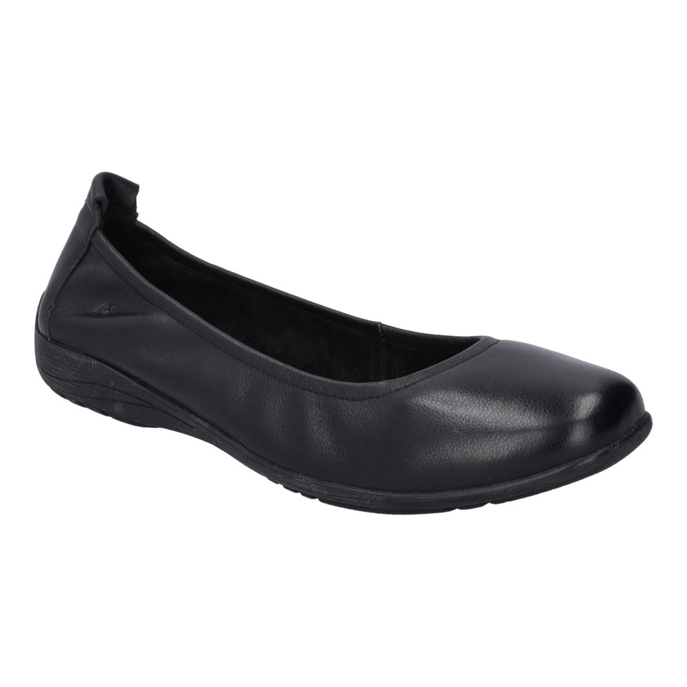 Josef Seibel Women's Fenja 01 Flats Black/Black