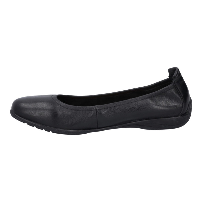 Josef Seibel Women's Fenja 01 Flats Black/Black