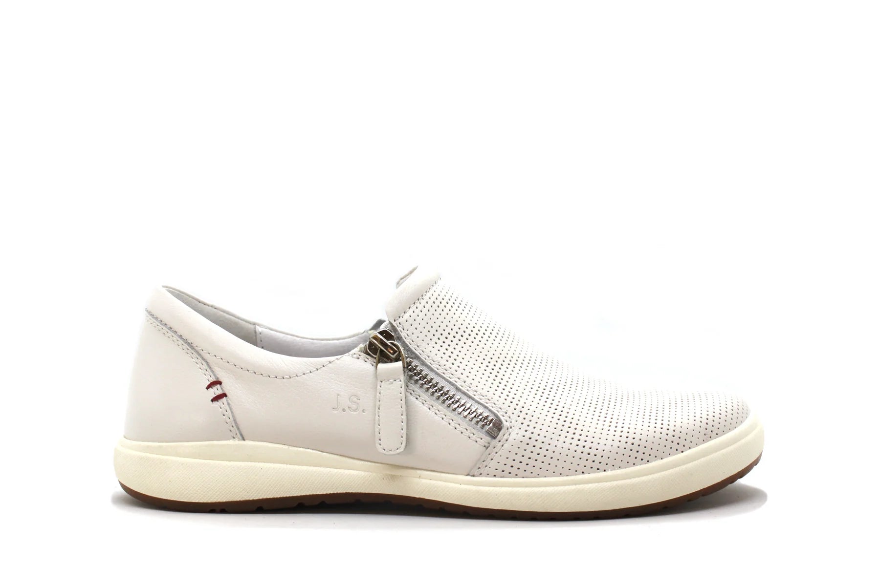 Josef Seibel Women's Caren 22 Slip On Sneakers White