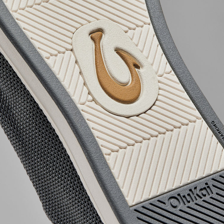 OluKai Men's Kakaha Mesh Slip-On Sneakers Rock