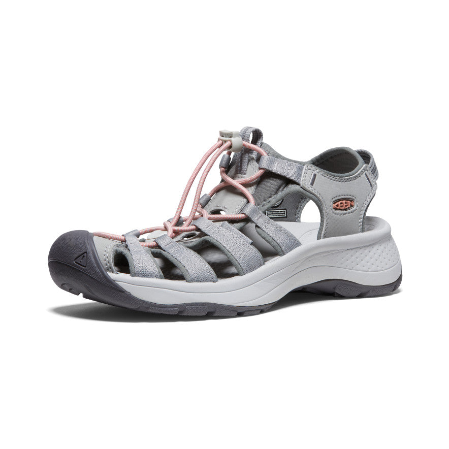Keen Women's Astoria West Sandals Grey/Coral