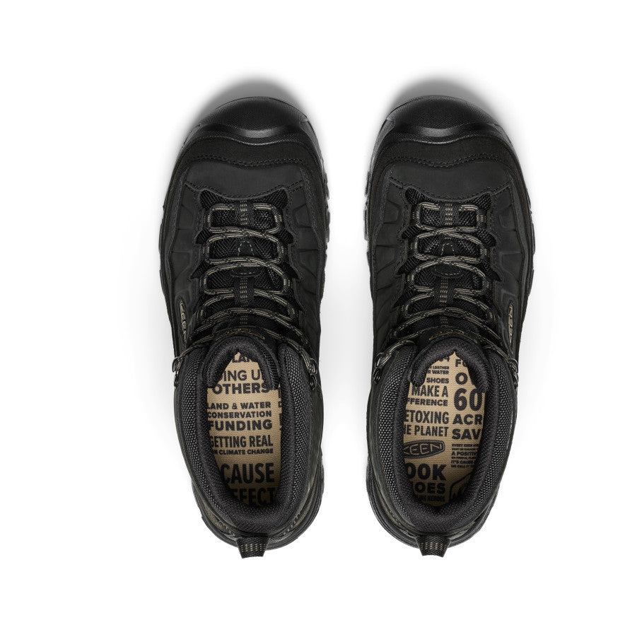 Keen Men's Targhee IV Waterproof Boots Triple Black