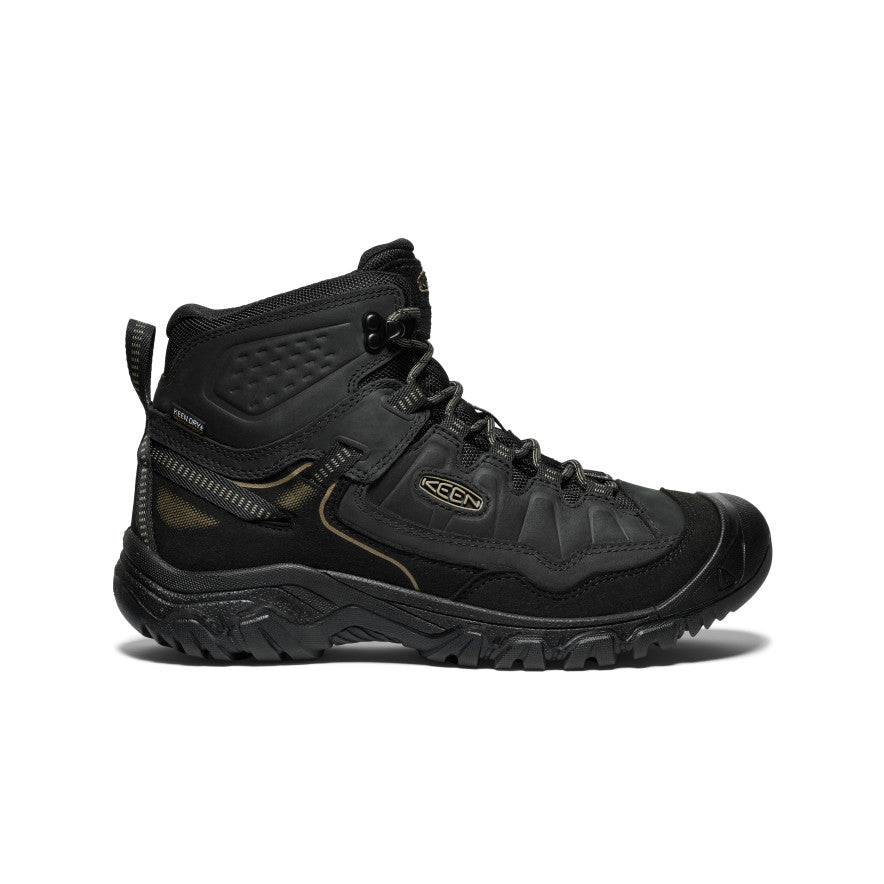 Keen Men's Targhee IV Waterproof Boots Triple Black