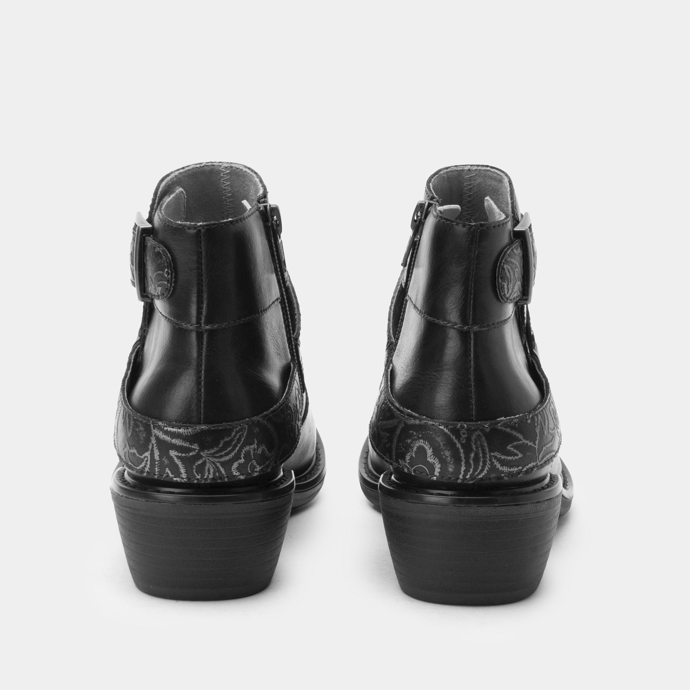 Alegria Millie Boots Embroider Me Black