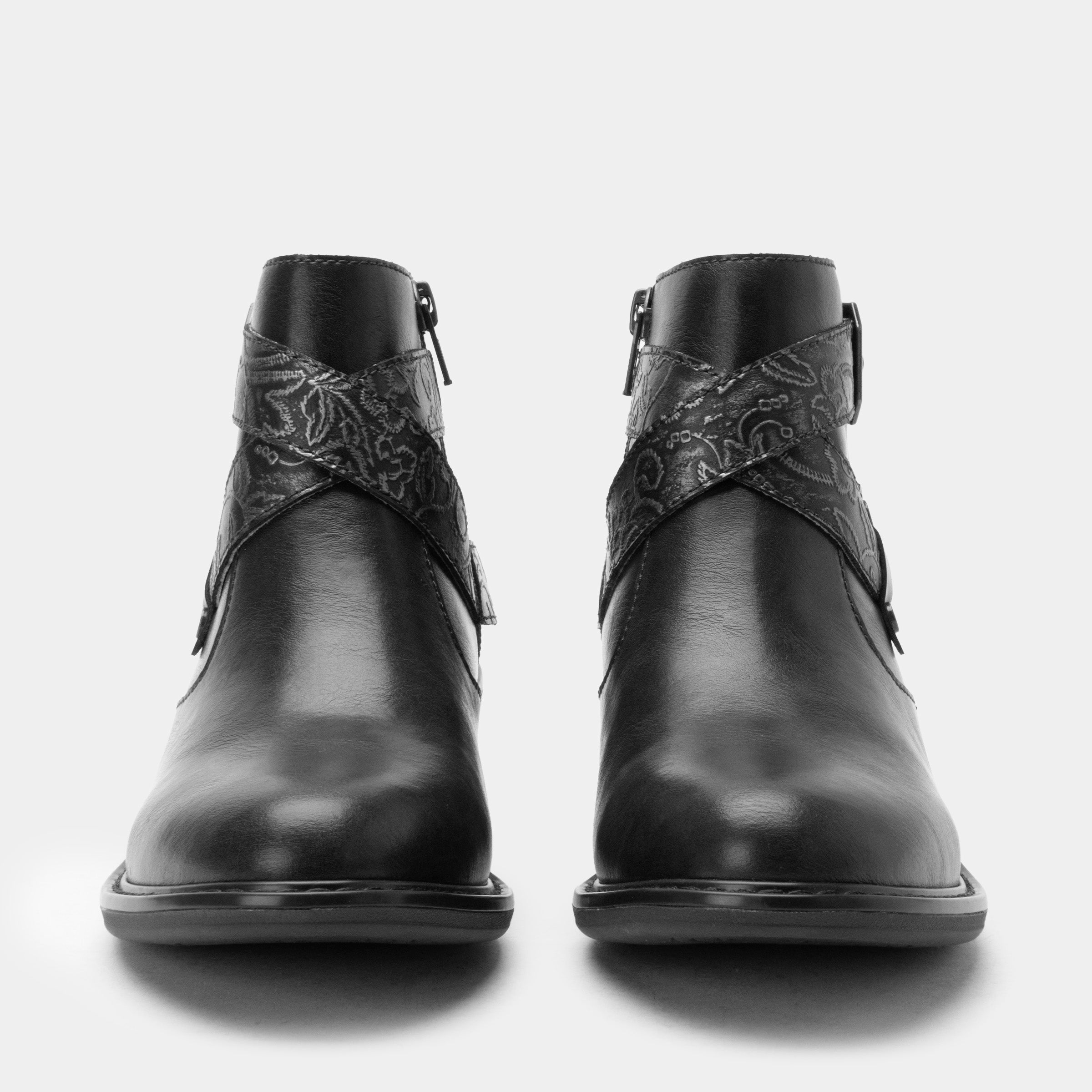 Alegria Millie Boots Embroider Me Black