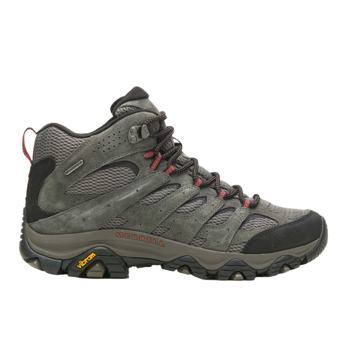 Merrell Men's Moab 3 Mid Waterproof Hiking Boots Beluga