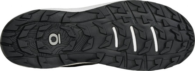 Oboz Men's Cottonwood Low B-Dry Waterproof Shoes Hazy Gray