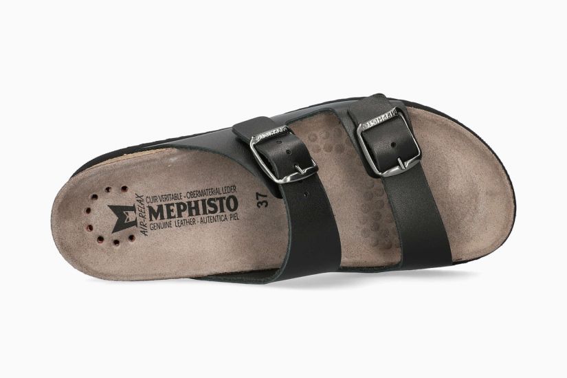 Mephisto Women's Harmony Sandals Black Sandanyl