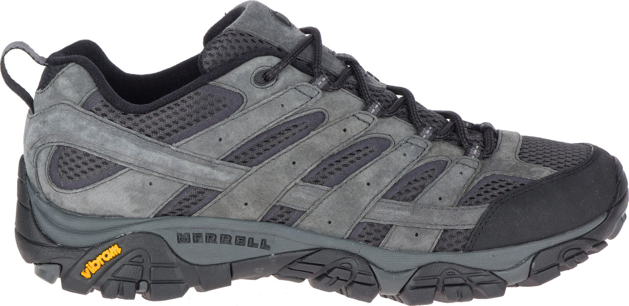 Merrell Men's Moab 2 Vent Hiking Shoes Granite V2 Wide