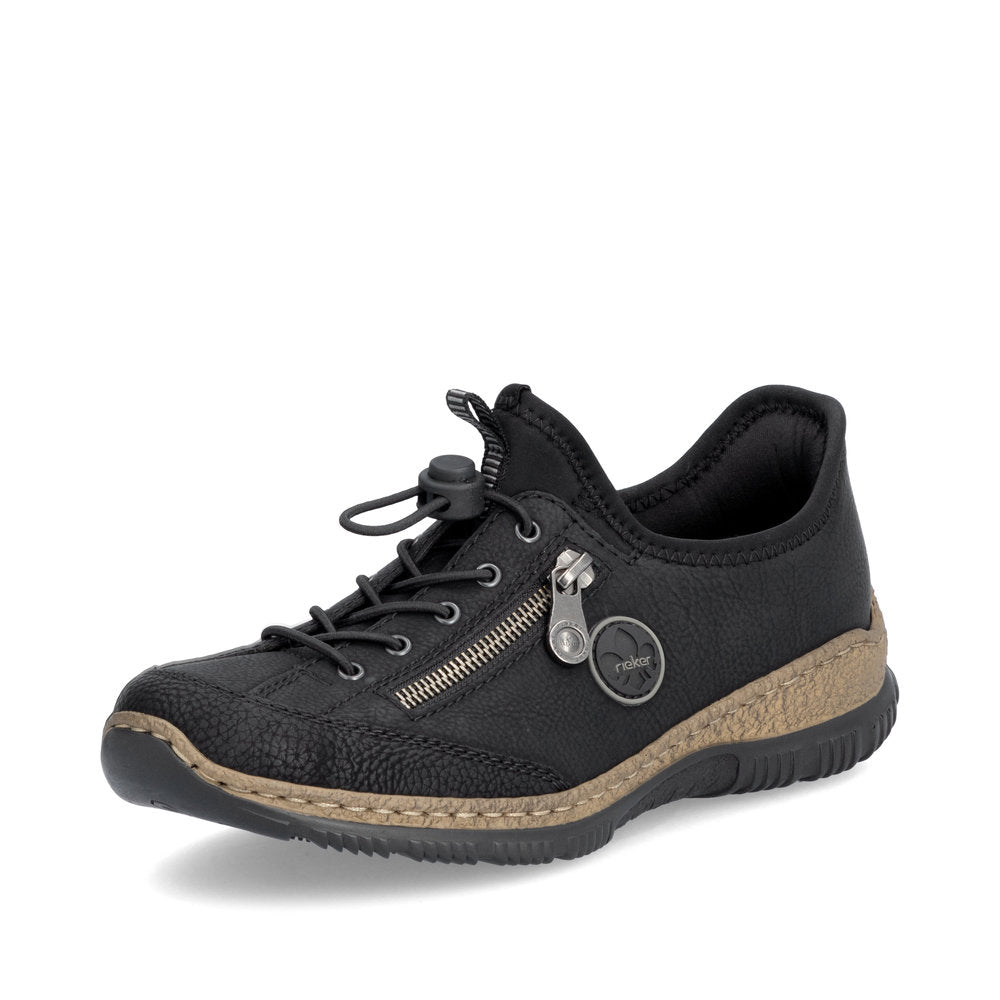 Rieker Women's N3267-01 Shoes Black