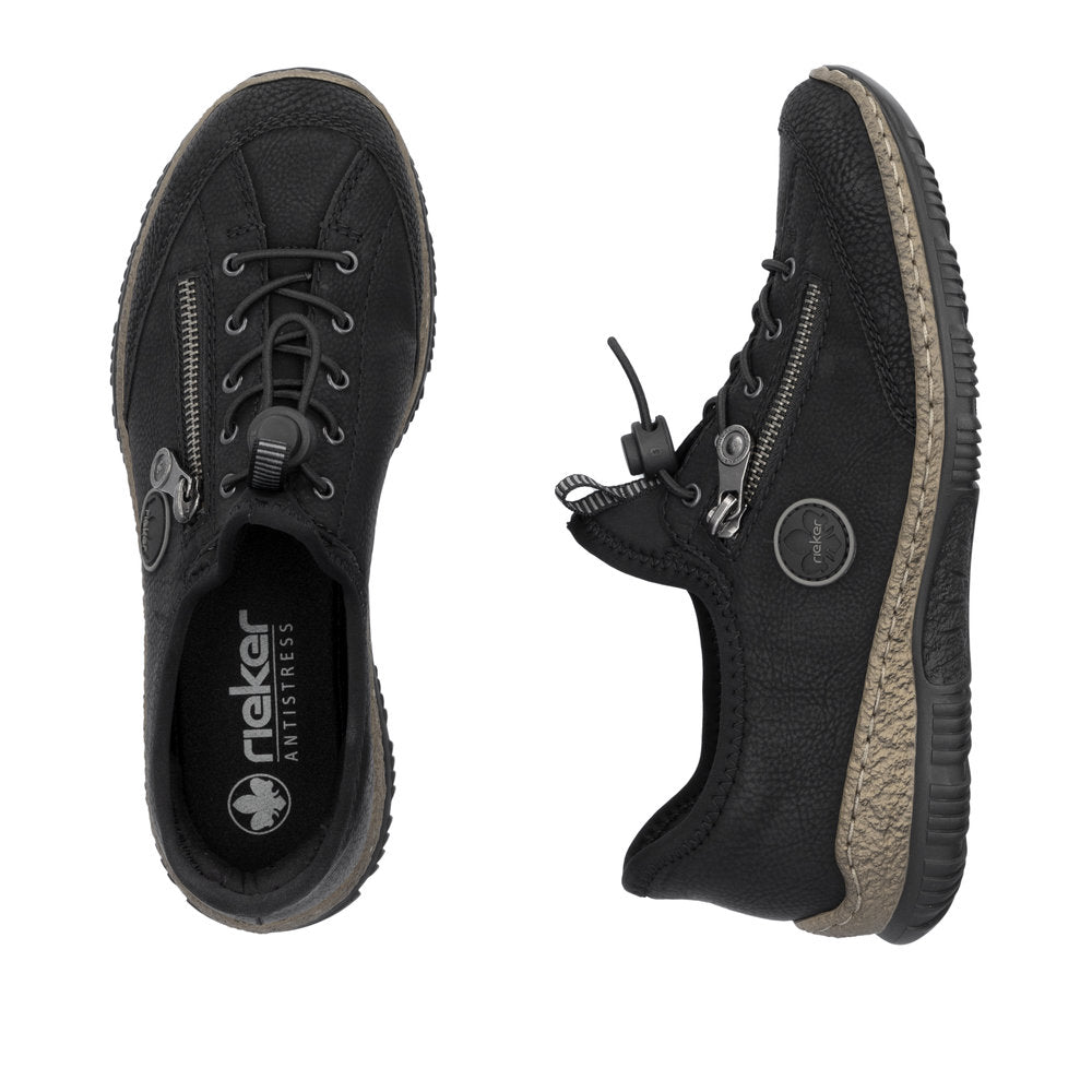 Rieker Women's N3267-01 Shoes Black