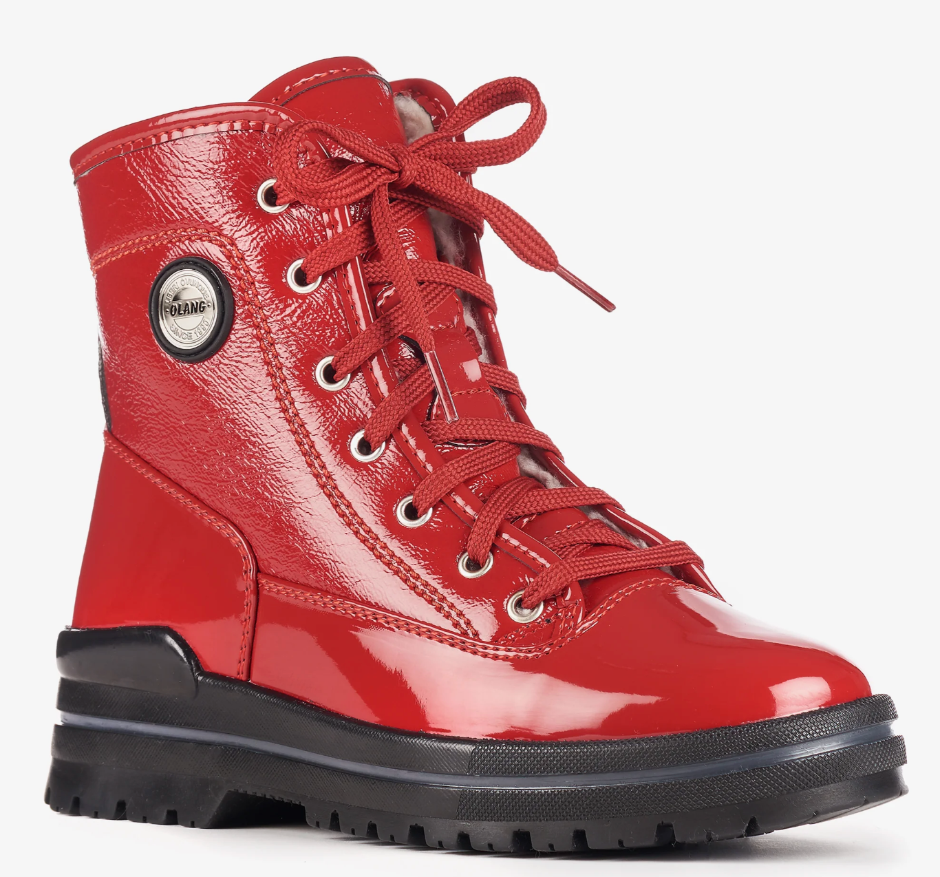 Olang Women's Spoke Winter Boots Rosso