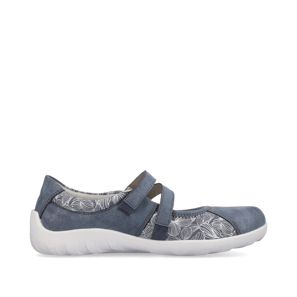 Remonte Women's R3510-12 Mary Jane Blue Combination