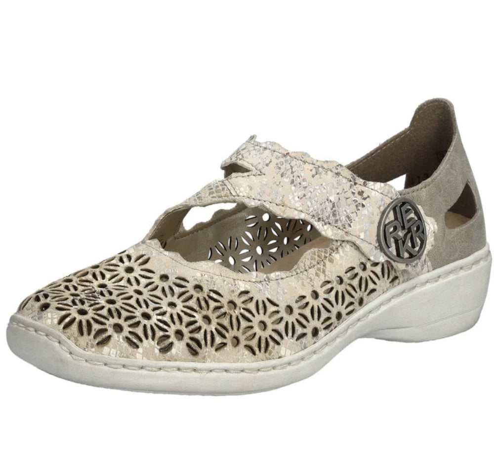 Rieker Women's 413G4-90 Metallic