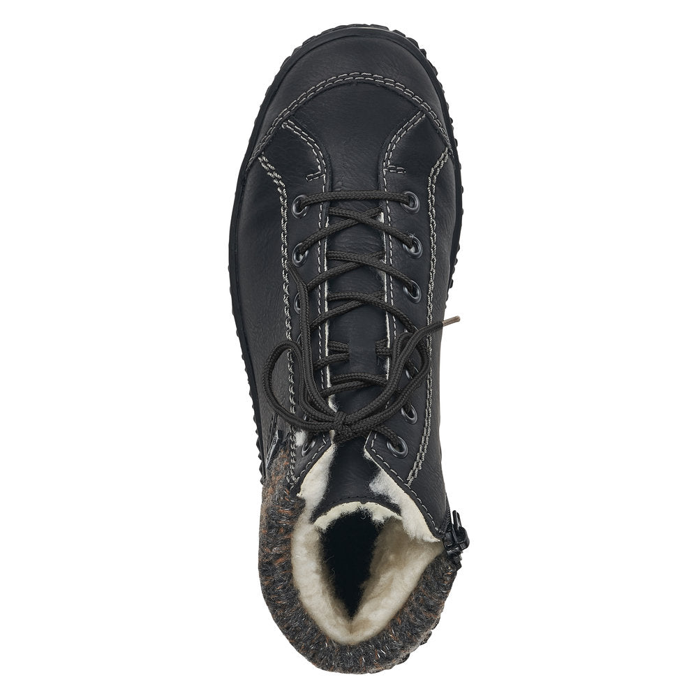 Rieker Women's Z4243-01 Boots Black