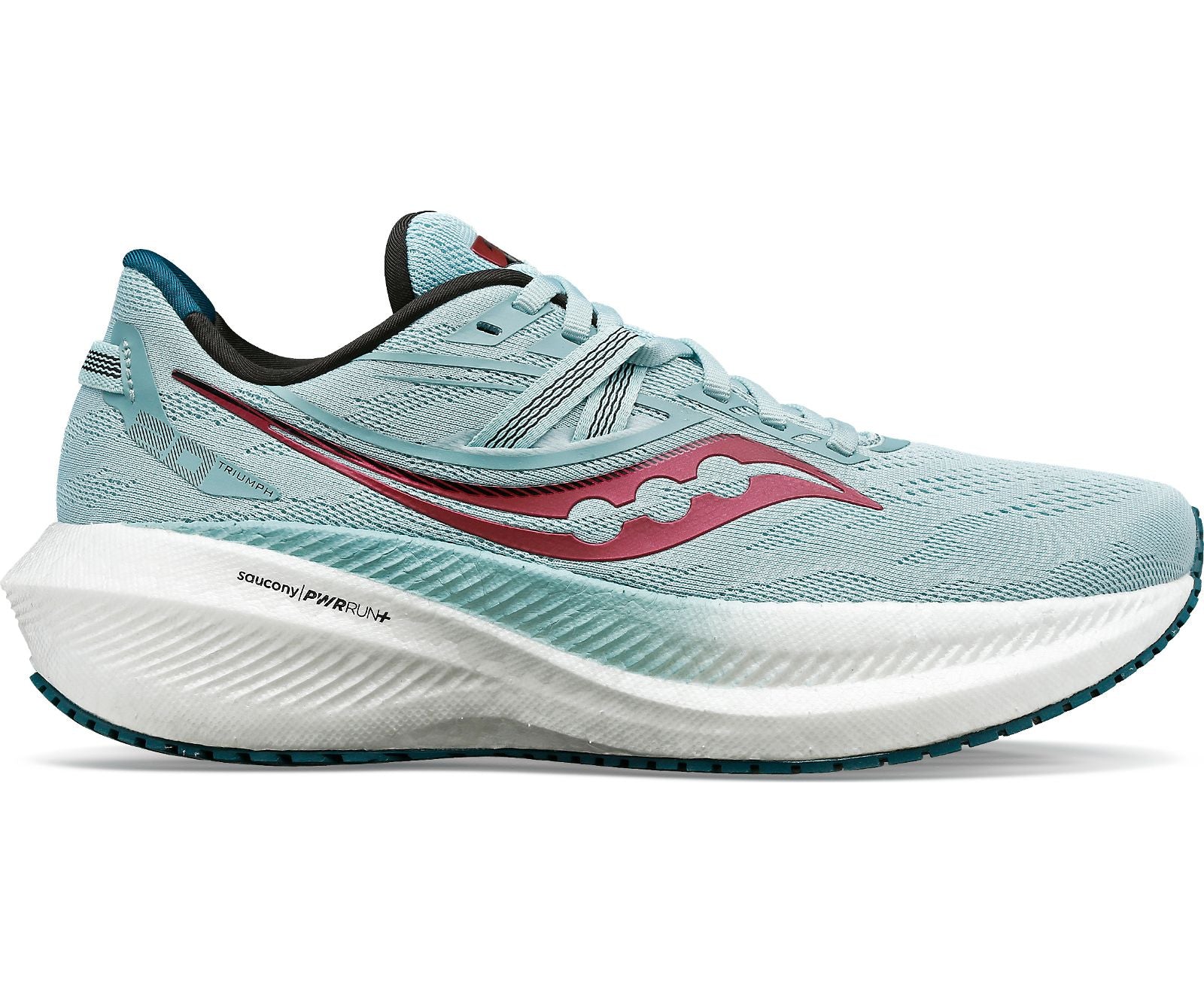 Saucony Women’s Triumph 20 Sneaker Mineral/Berry