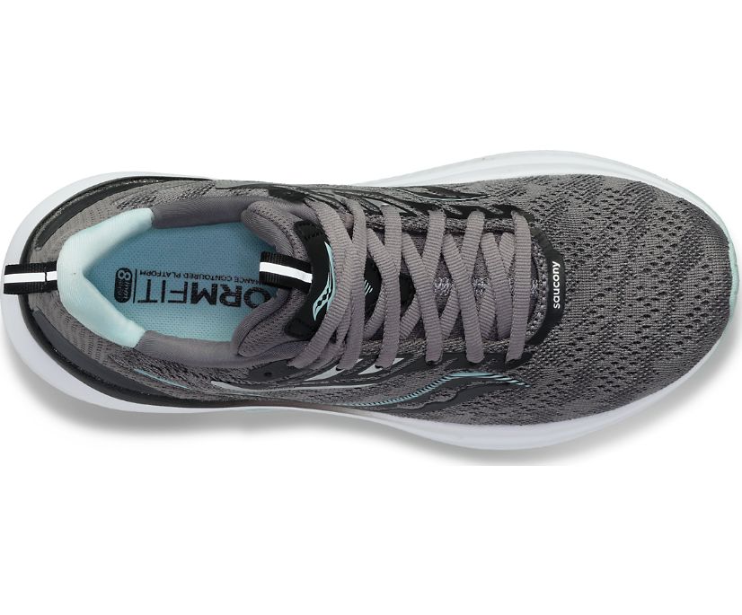 Saucony Women’s Echelon 9 Sneaker Charcoal/Ice