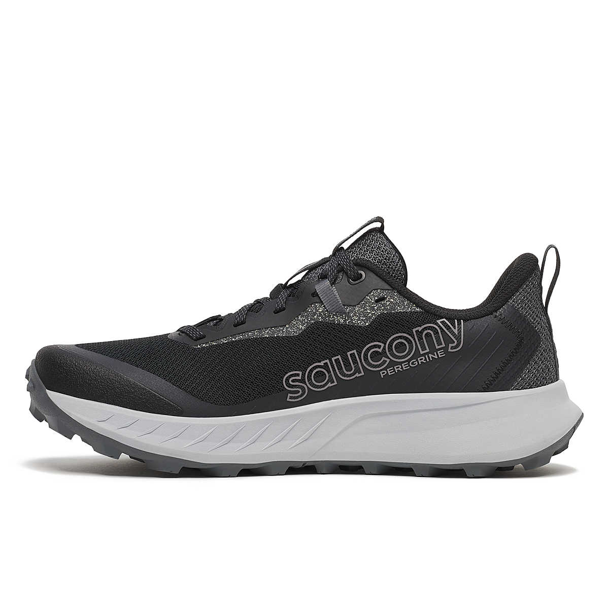 Saucony Men's Peregrine 15 Sneakers Black/Shadow