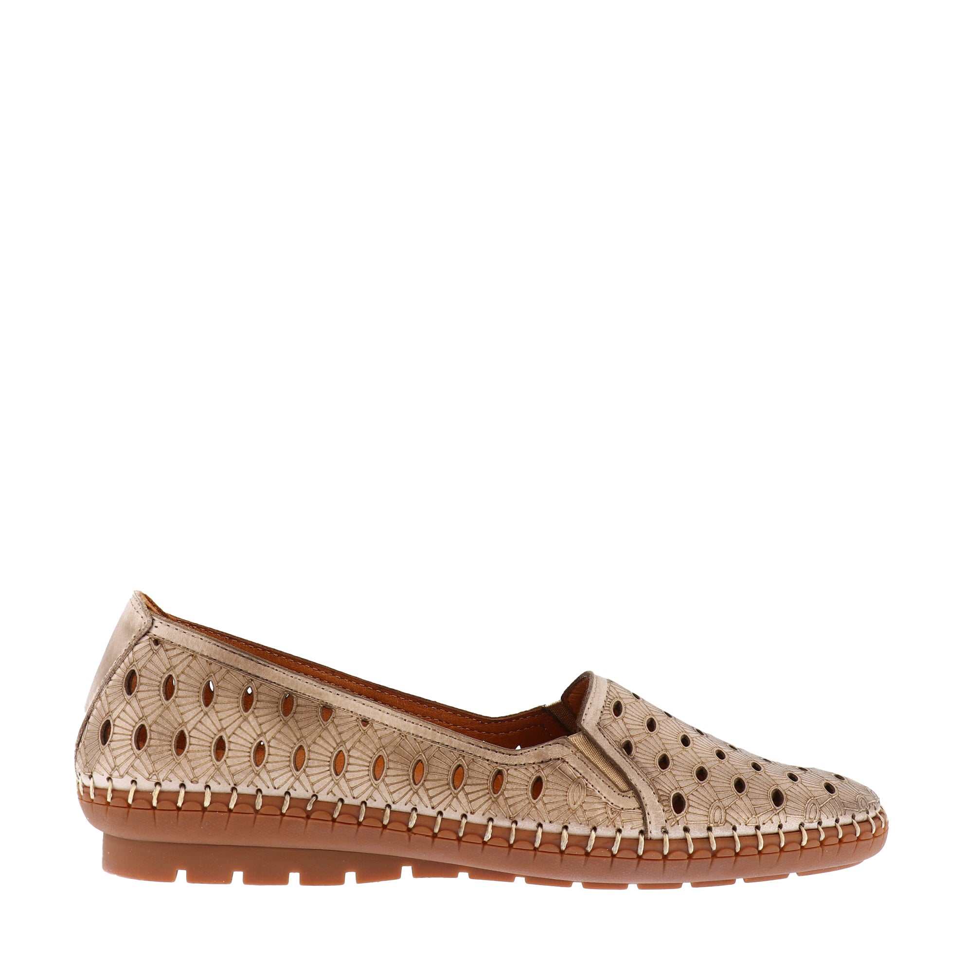Volks Walkers Women's 1562 Slip-On Beige