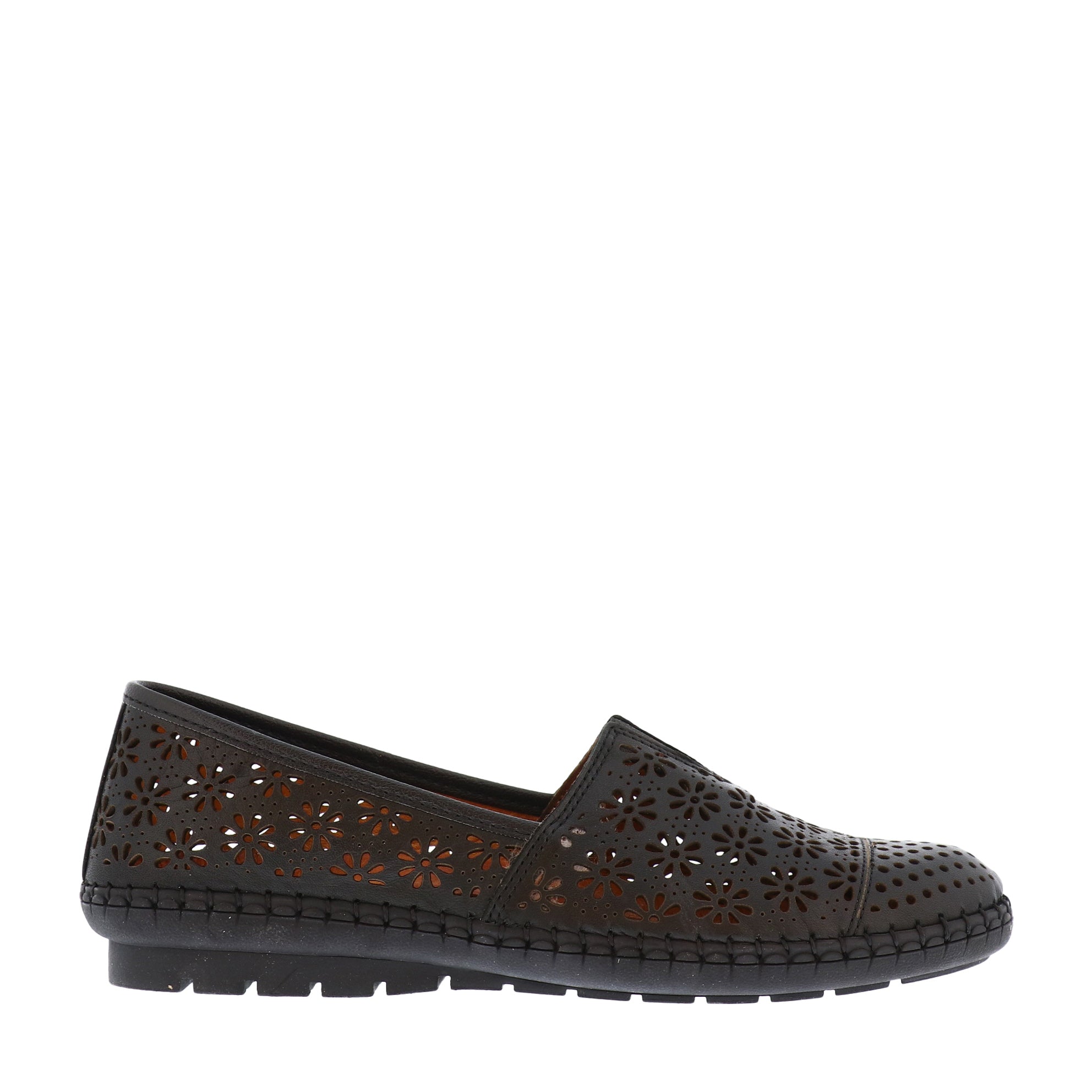 Volks Walkers Women's 1564 Slip-On Black