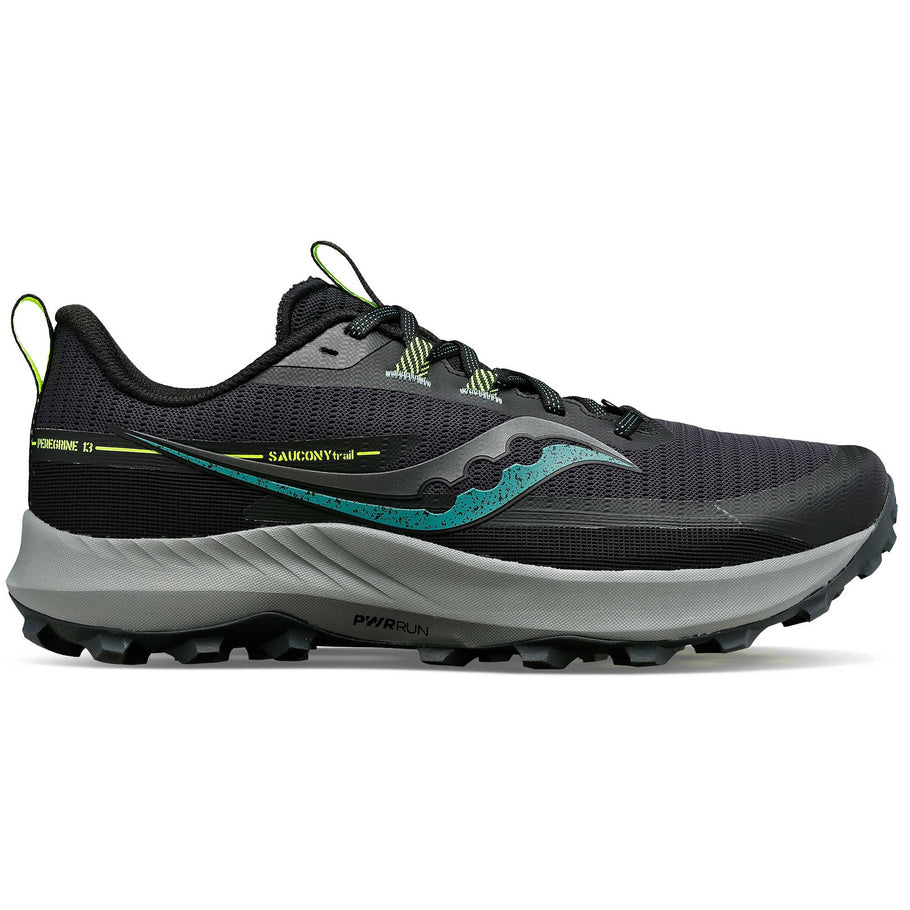 Saucony Men's Peregrine 13 Sneakers Wide Wood/Fossil