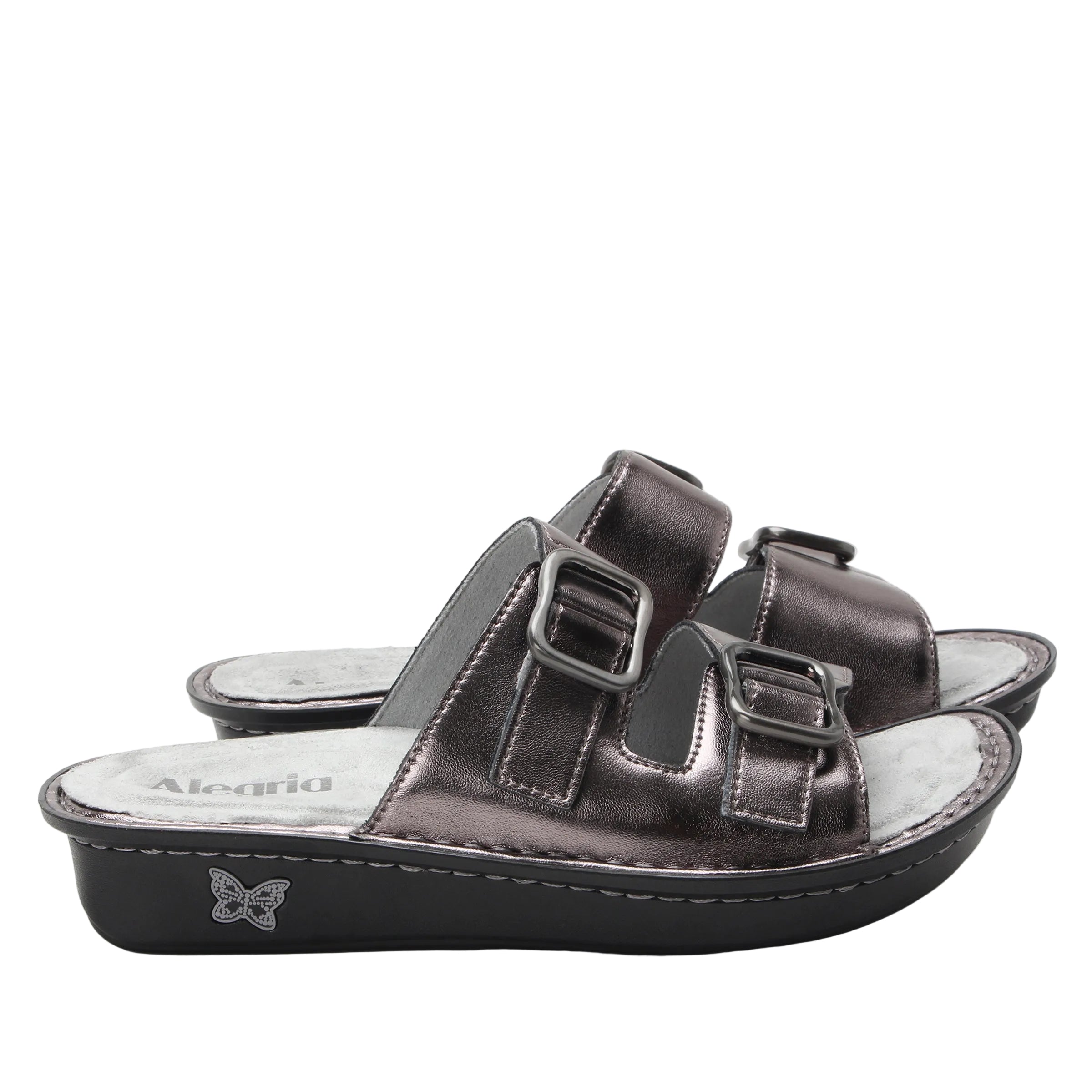 Alegria Women's Verah Sandals Pewter Power