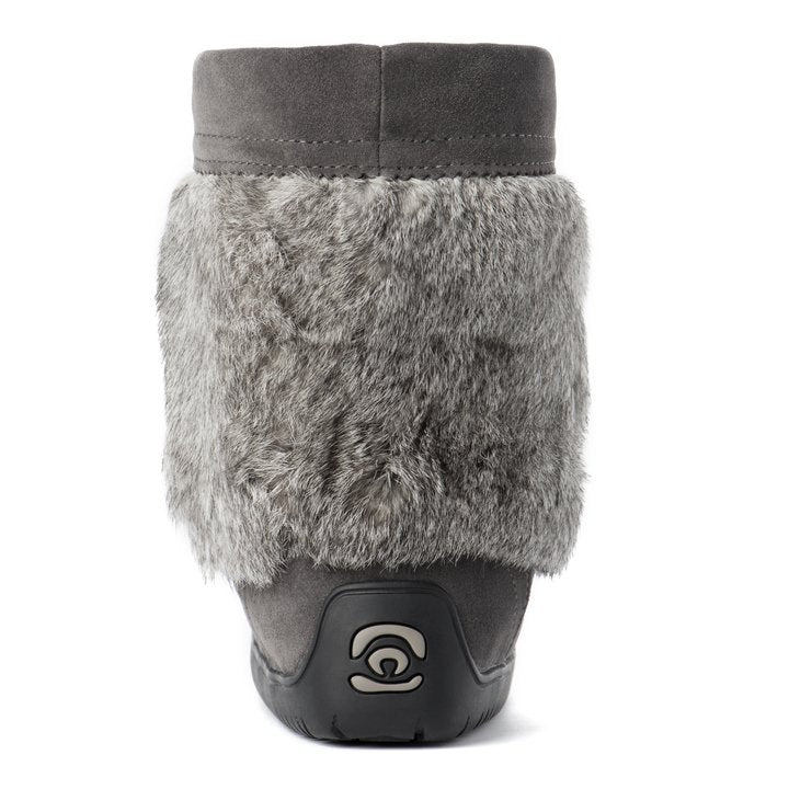 Manitobah Women's Waterproof Half Mukluk Charcoal