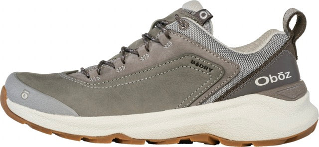 Oboz Women's Cottonwood Low B-Dry Waterproof Shoes Drizzle