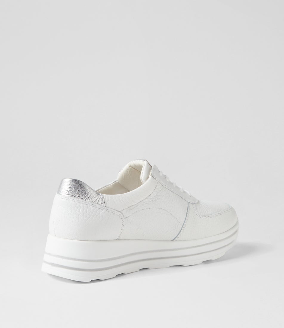 Waldlaufer Women's Lana Sneakers White