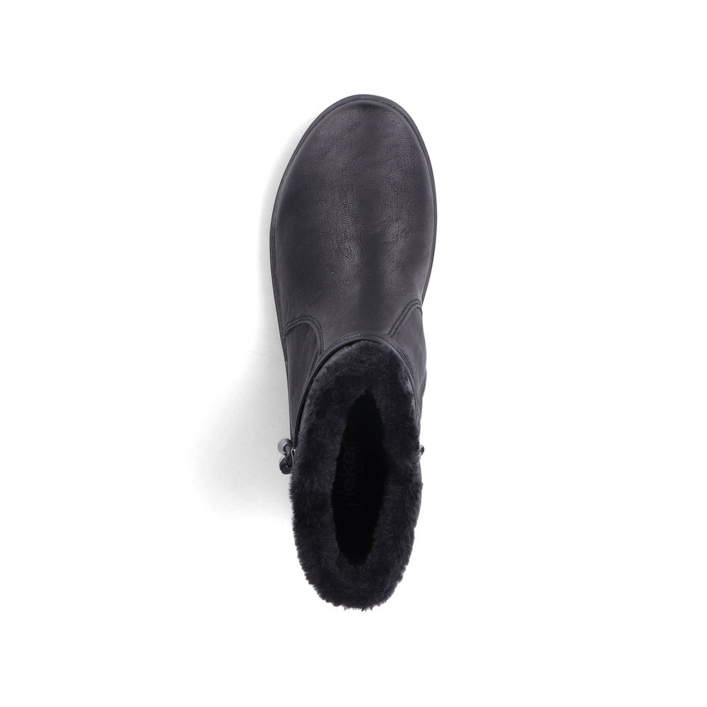 Rieker Women's Z0070-00 Boots Black