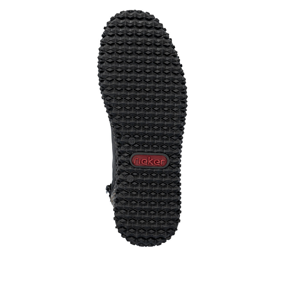 Rieker Women's Z4243-01 Boots Black