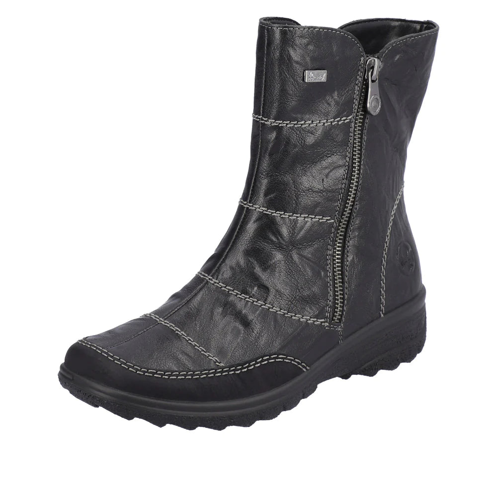 Rieker Women's Z7055-00 Boots Black