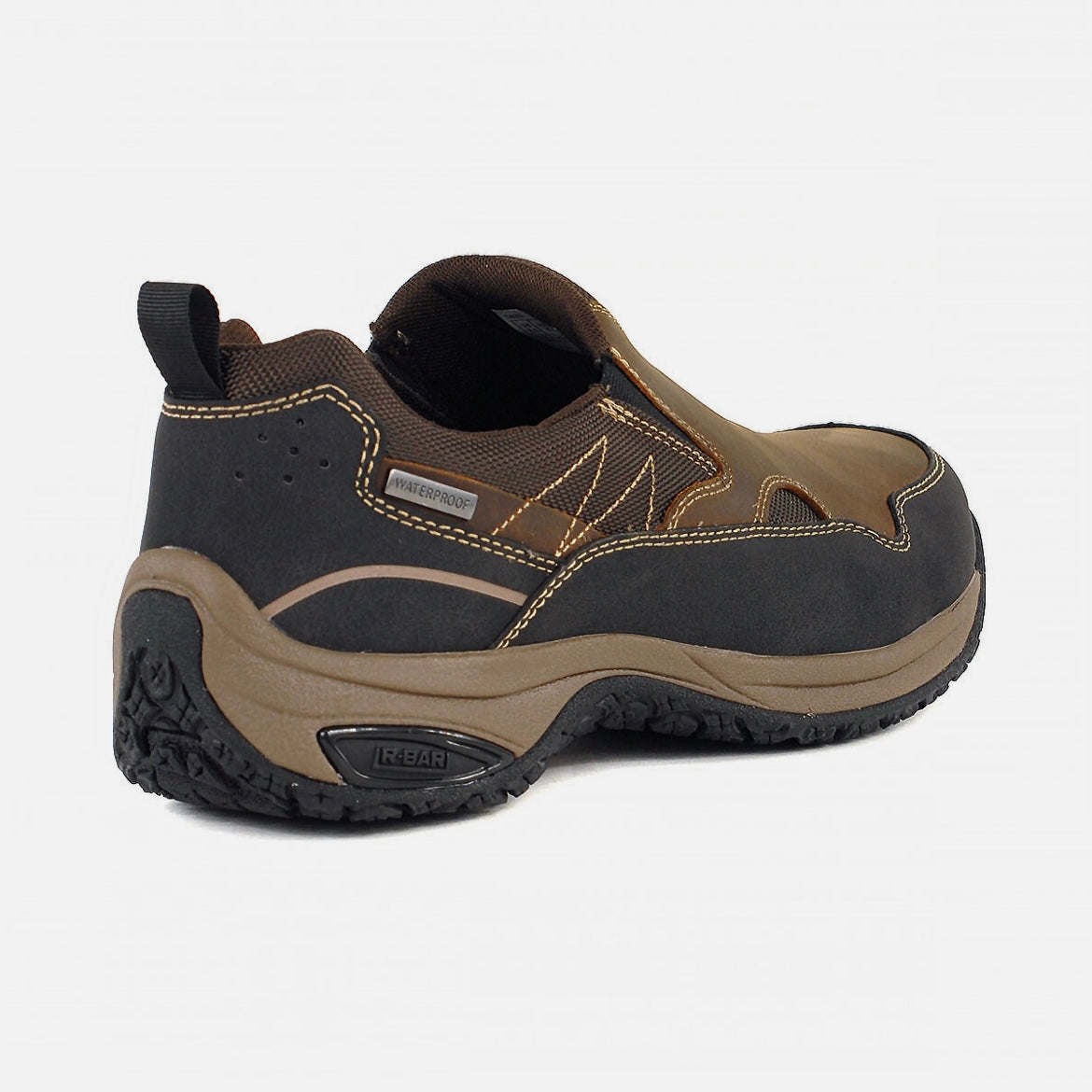 Dunham Men's Cloud Plus Slip-On Shoes Brown Leather