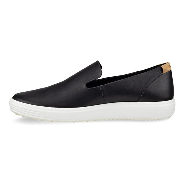 ECCO Women's Soft 7 Slip-On Casual Shoes Black Powder