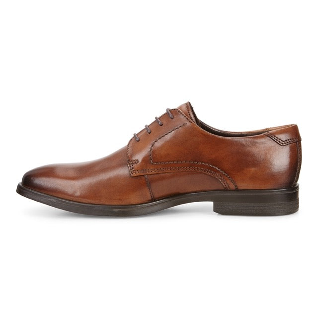 ECCO Men's Melbourne Lace-Up Dress Shoes Amber