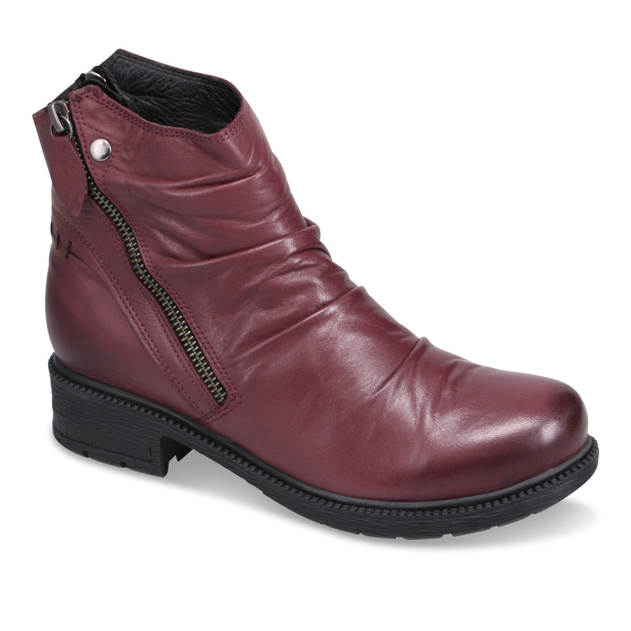 Biza Women's Hazel Ankle Boots Wine
