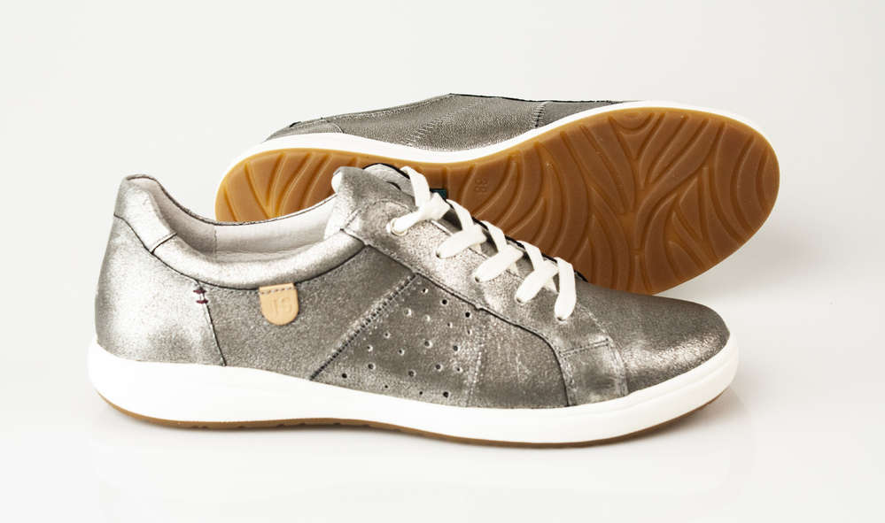 Josef Seibel Women's Caren 01 Sneakers Platinum